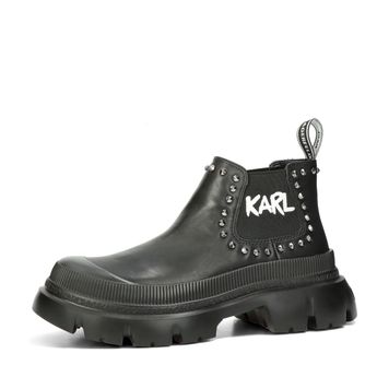 Karl Lagerfeld damă botine stilate - negru