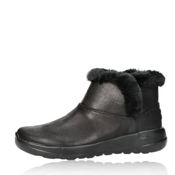 Skechers cizme damă de iarnă cu blană - negru