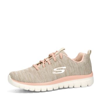 Skechers damă pantofi sport confortabili - bej/maro