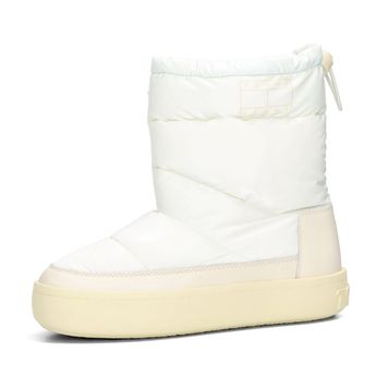 Tommy Hilfiger damă model în tendințe cizme de iarnă - alb